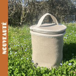 Paulette – Housse de toilette isotherme naturelle – Le Mouton Givré