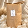 Ouate de rembourrage en laine de mouton 500 g